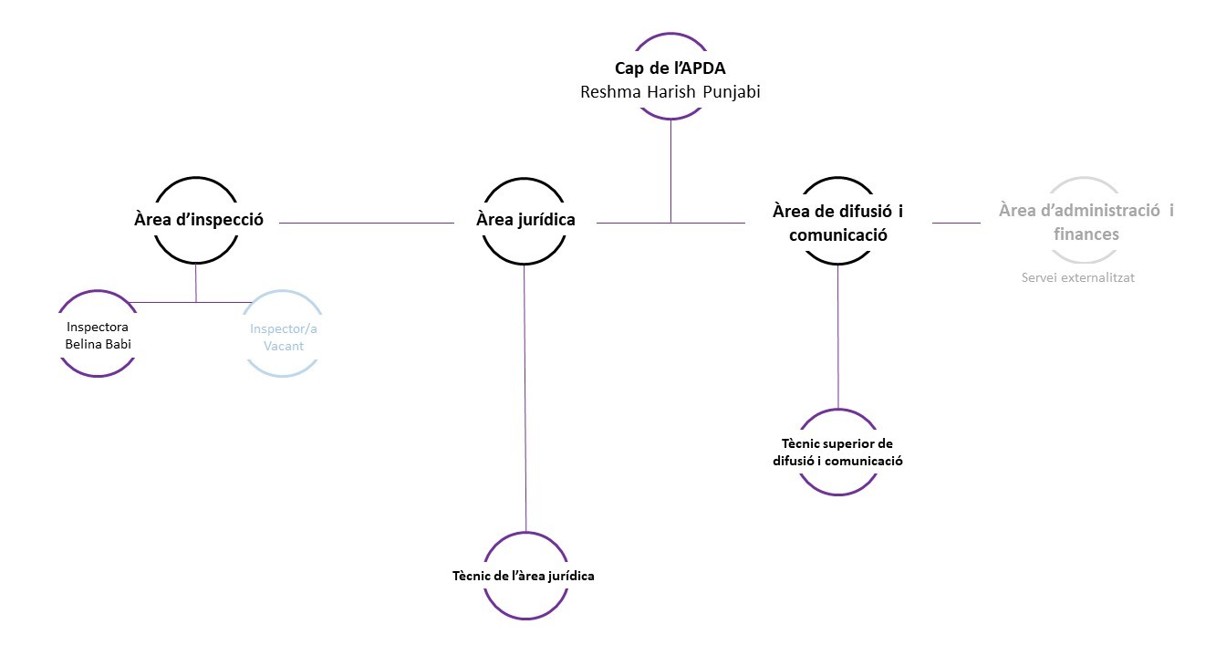 Estructura orgànica de l'APDA