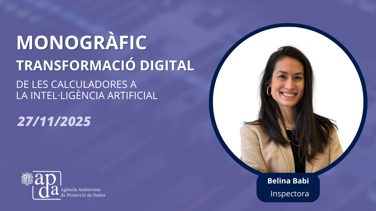 Monogràfic Transformació Digital | De les Calculadores a la Intel·ligència Artificial